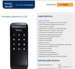 Download de catálogo